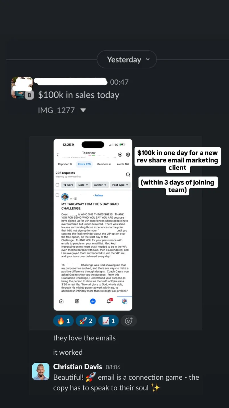 Client result 2